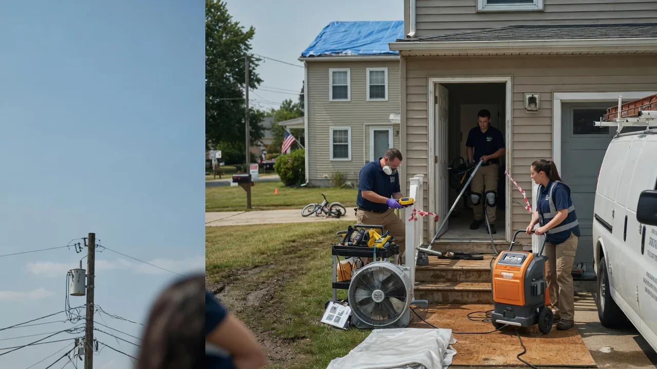Water Damage Repair in University Center, MI near me
